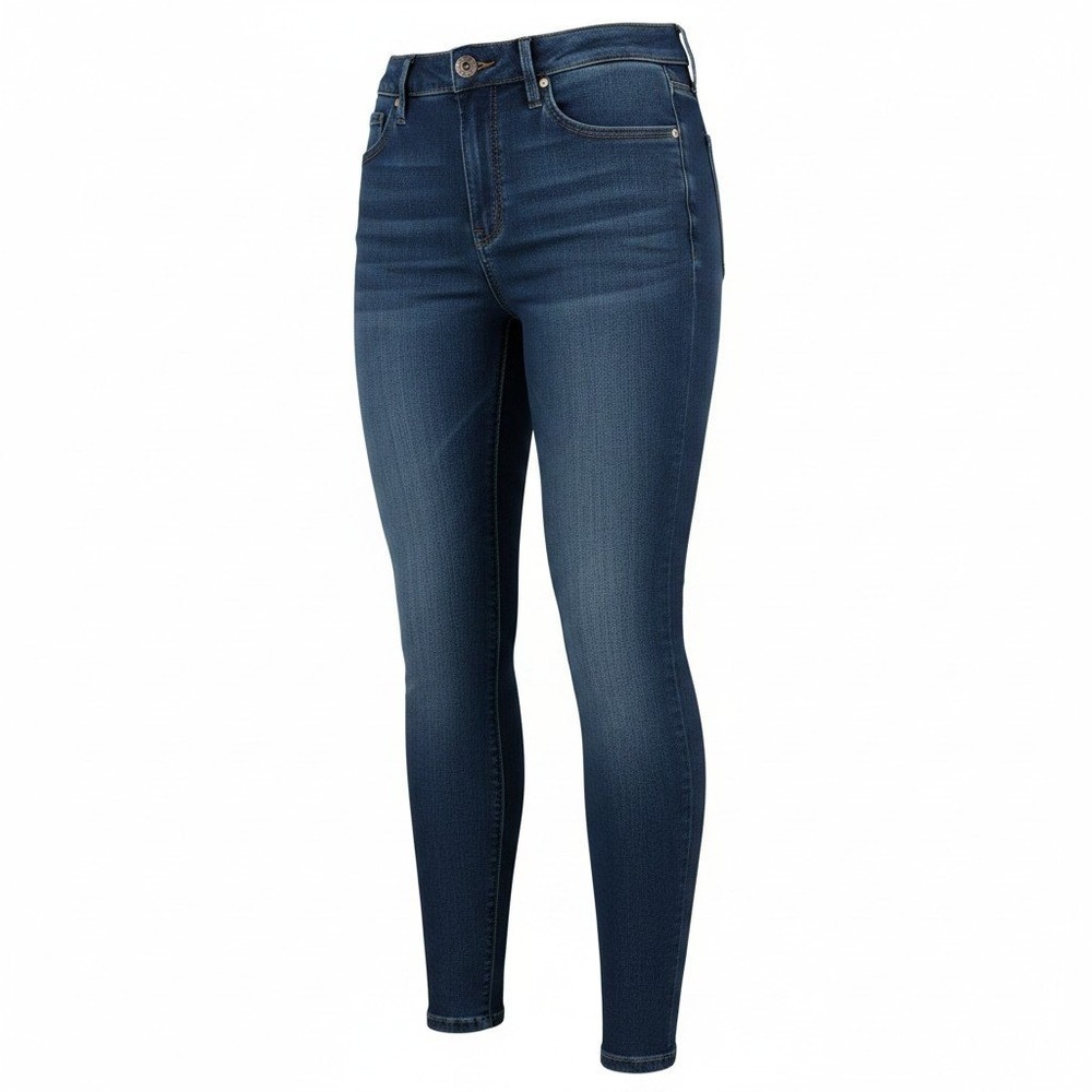 American Eagle Outfitters Womens Dark Wash High Waisted Jegging Jeans SZ 4 Short
